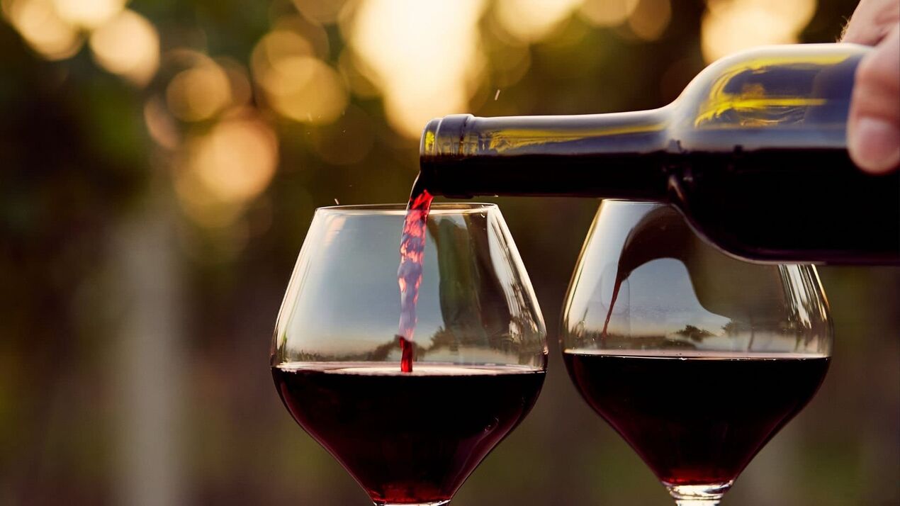 czerwone wino na zwiększenie potencji